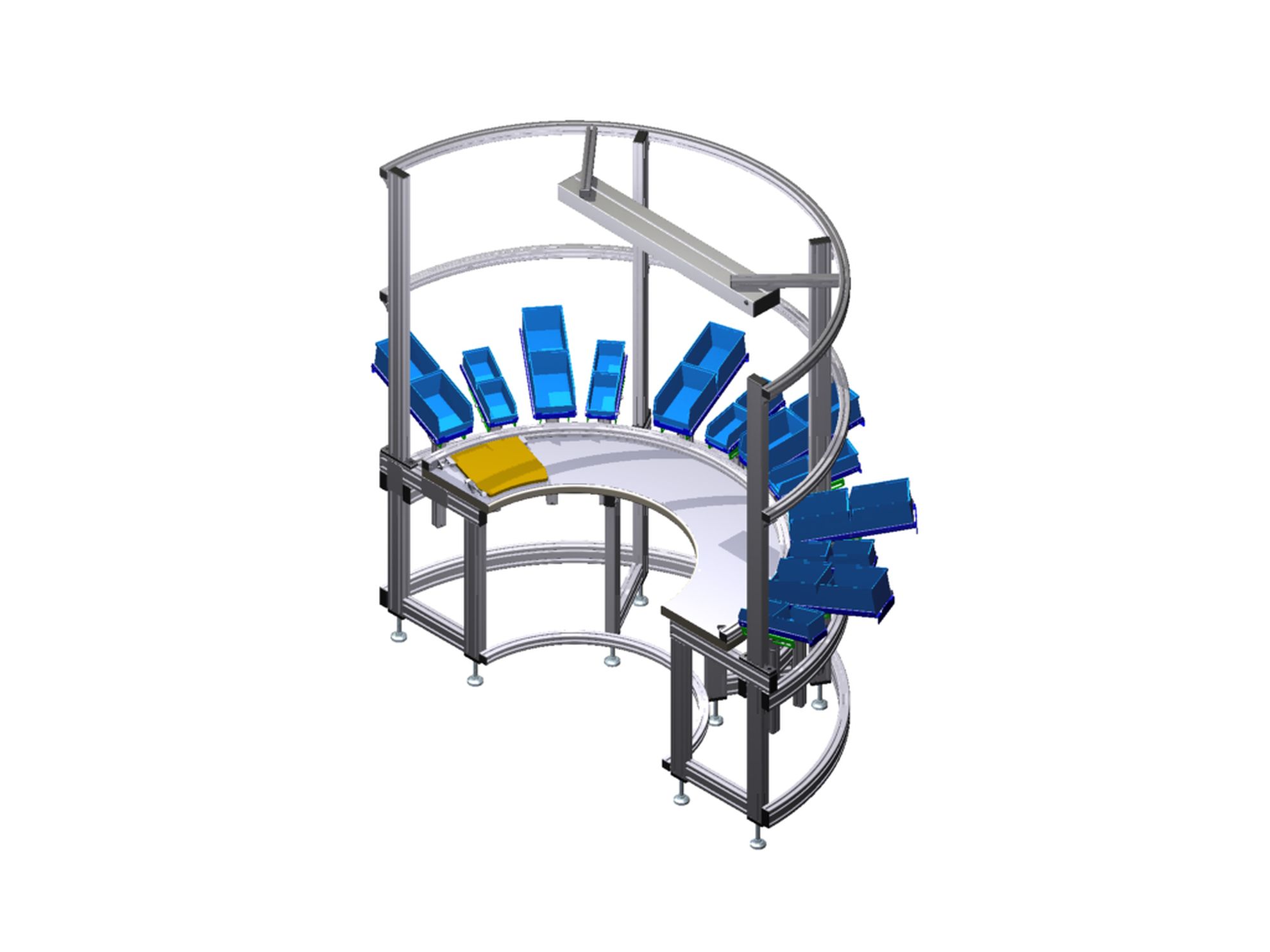 Montagelinie LPM-M Montagesystem