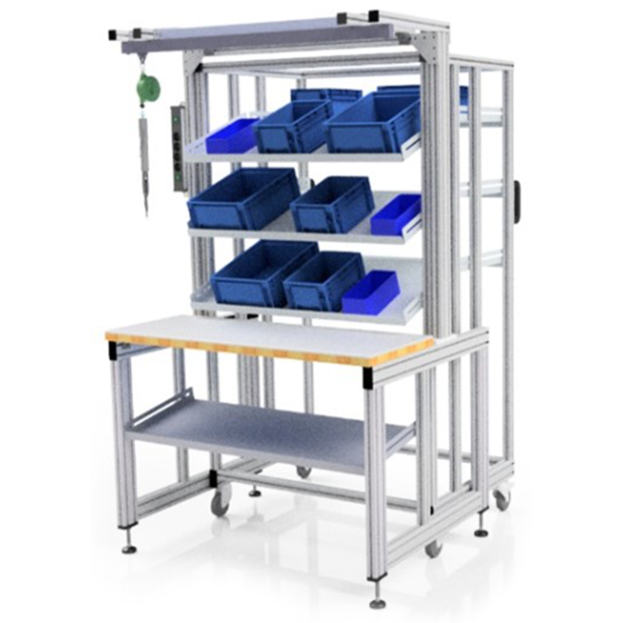 Einzelarbeitsplätze Montagetechnik