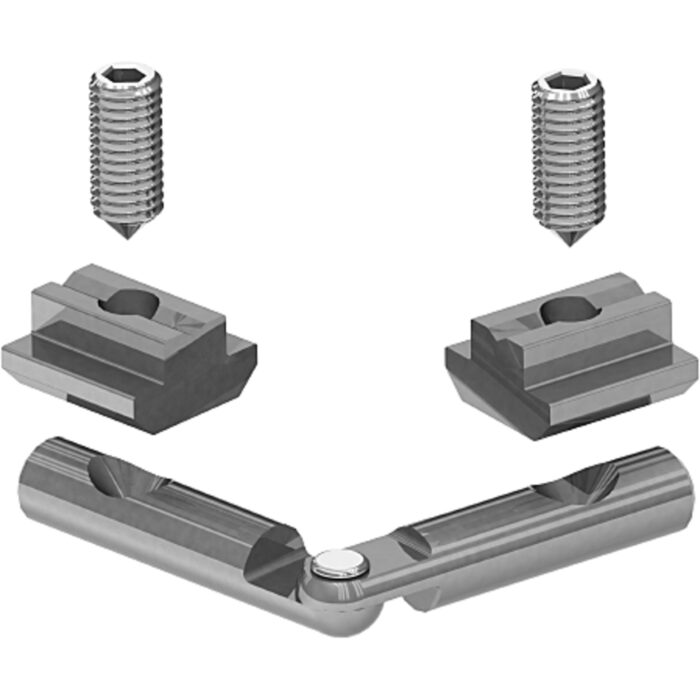 Gehrungsverbinder B 30°-180°, Nut 10