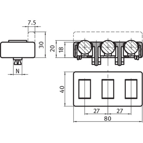 Rollenelement, Clip-Fix