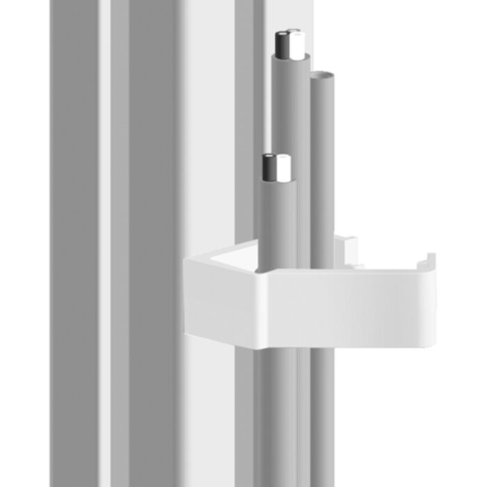 Clip-Kabelbinder - 1 Kammer - mit Hammer