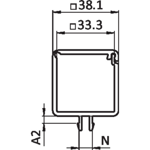 Kanalprofil PVC