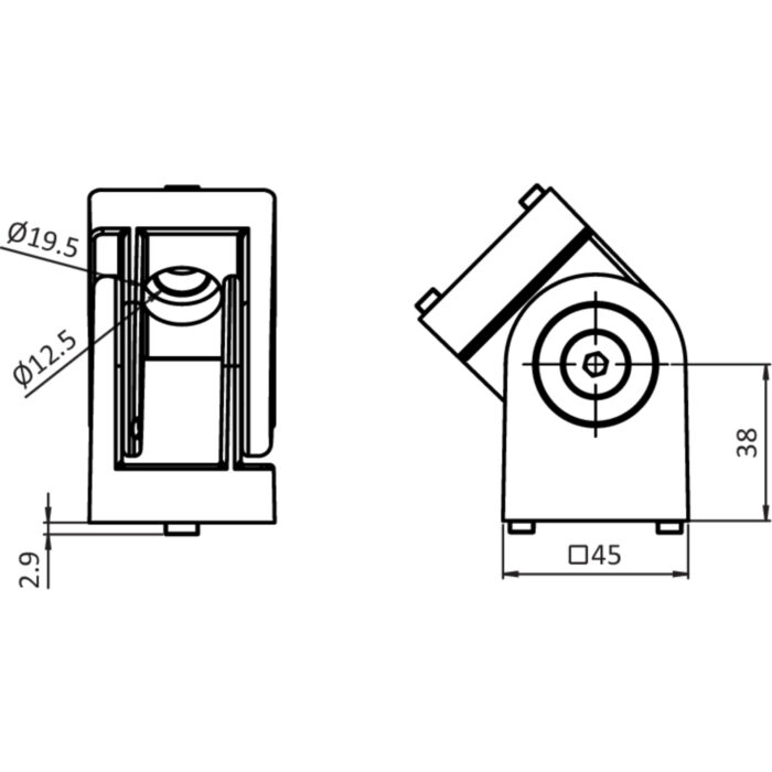 Gelenk 45