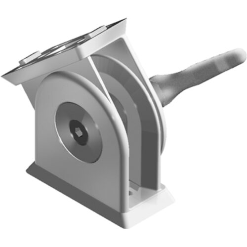 Gelenk 45 x 90 mit Klemmhebel