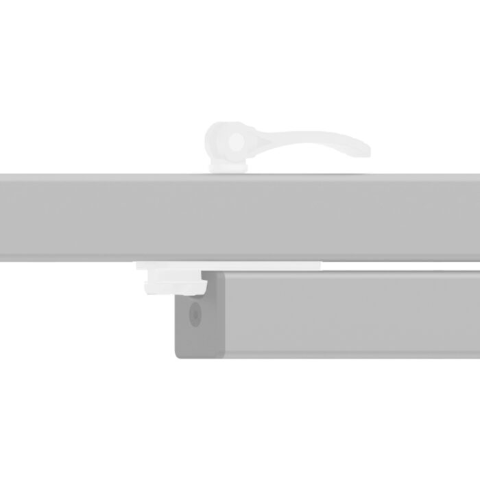 Profilgleiter ZN 40 x 80 mit Exzenterhebel (Set)