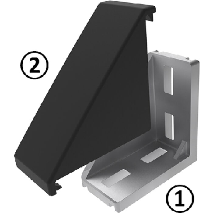 Aluwinkel 45 x 90