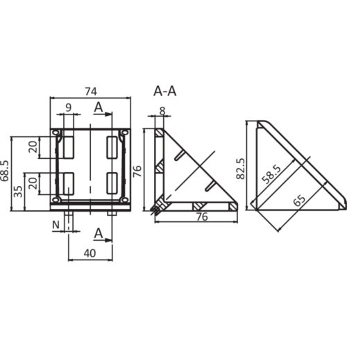 Aluwinkel 80
