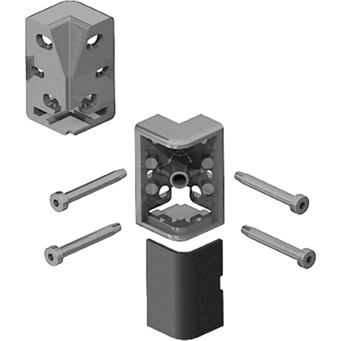 Rahmen-Eckverbinder 20 x 40 (Set)