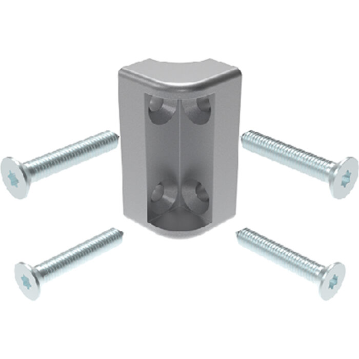 Rahmen-Eckverbinder 22,5 x 45 (Set)