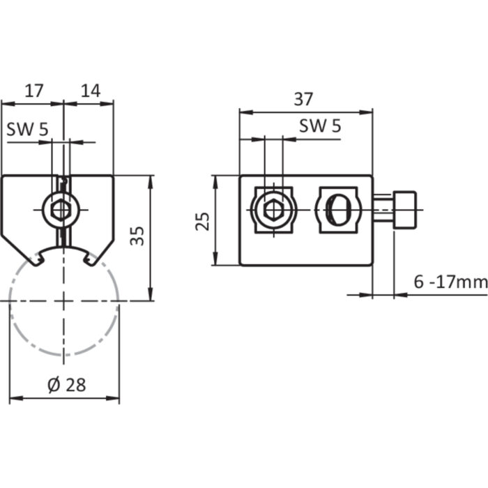 Varioblock AL D28 (Set)