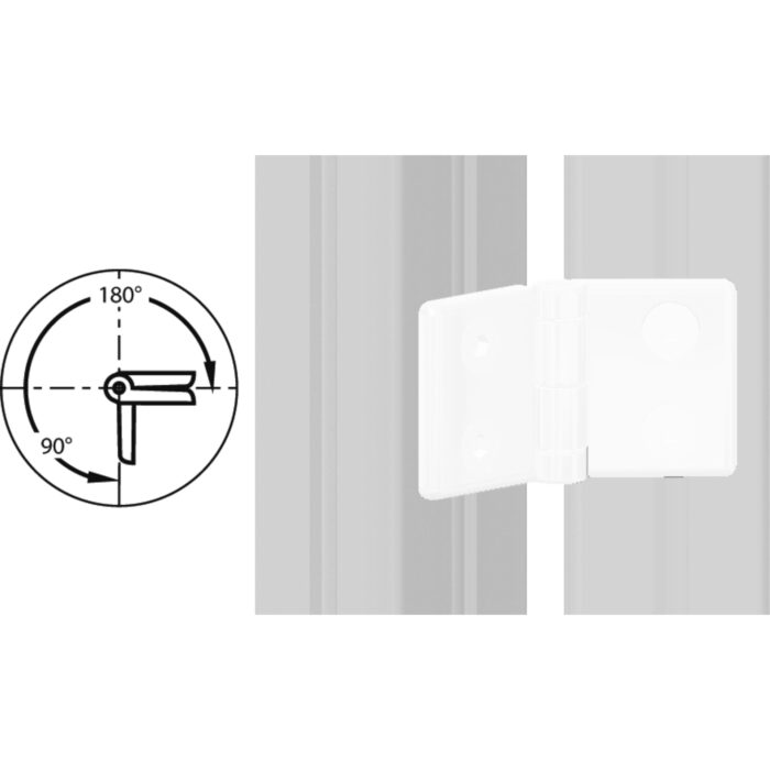 Aluminiumdruckgussscharnier 45