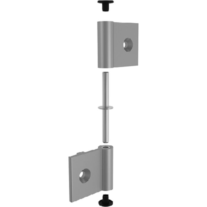 Aluminium-Scharnier 40 leicht