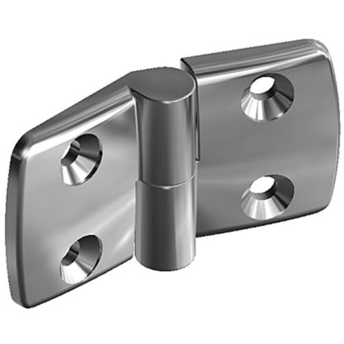 Edelstahl-Kombischarnier 45, aushängbar