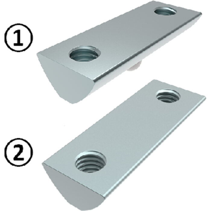 Doppelnutenstein für Automatikverbinder I, Nut 8
