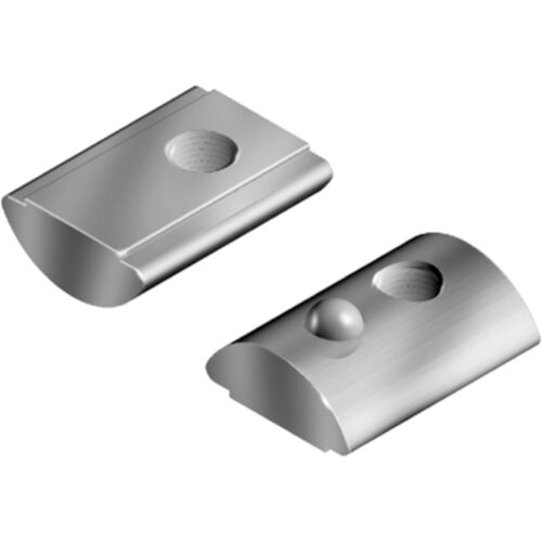 Nutenstein 16,4 x 7,0 mm, einschwenkbar mit Federkugel