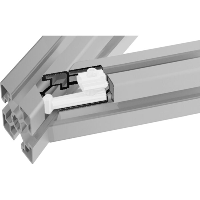 Gehrungsverbinder B 30°-90°, Nut 10