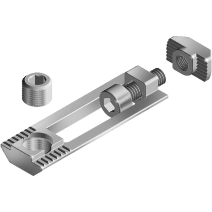 Fräsverbinder, Nut 10 (Set)
