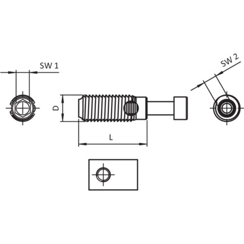 Automatikverbinder Stahl