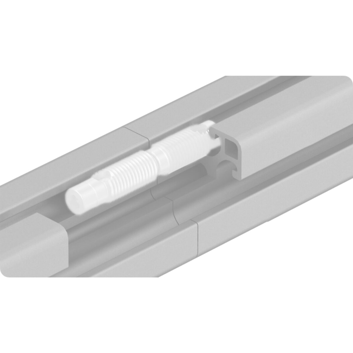 HZ SLF 2000 Stoßverbinder Aus Aluminium – Für Dekorprofile & Verbindungen