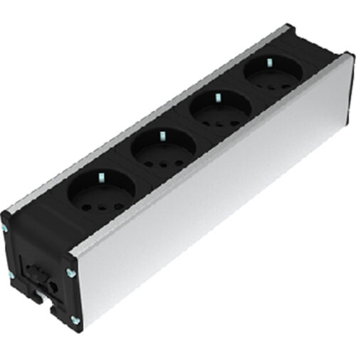 Steckdosenleiste Modul F Line 264 4-fach 4x
