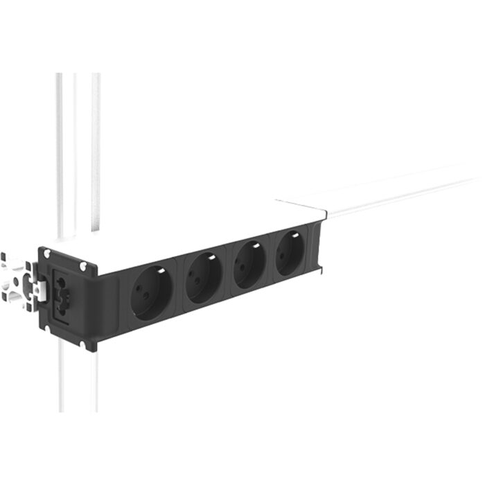 Steckdosenleiste Modul F Line 264 4-fach 4x