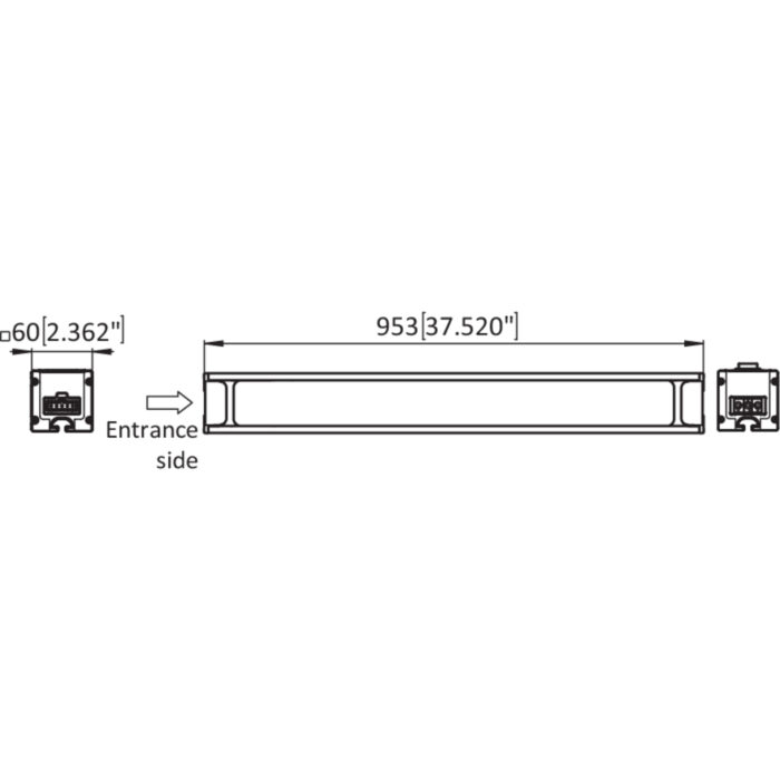 LED Leuchte Modul F Line I 953