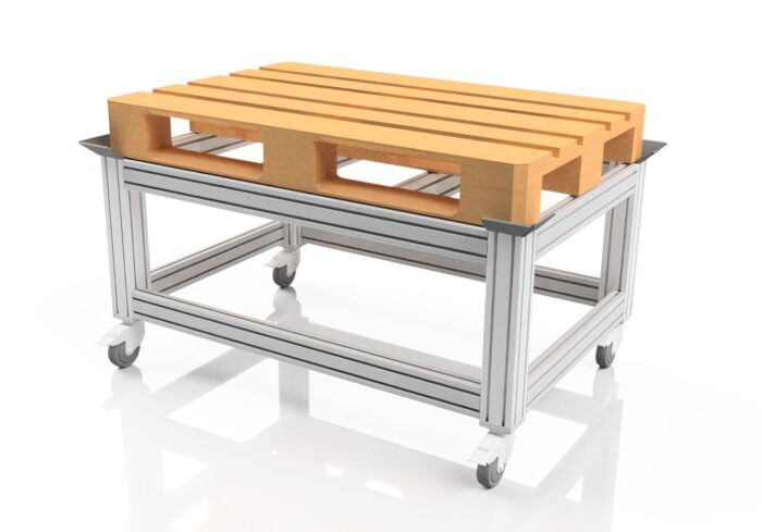 Palettenwagen Gestellwagen Europalette