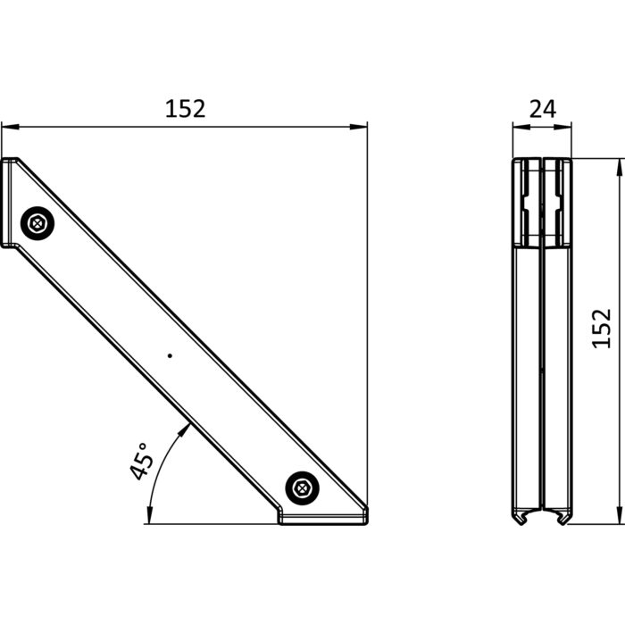 Winkelverbinder 2D30 (Set) – Bild 2