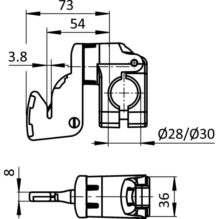 Folienschneider FX für Rundrohre D28 / D30 – Bild 2