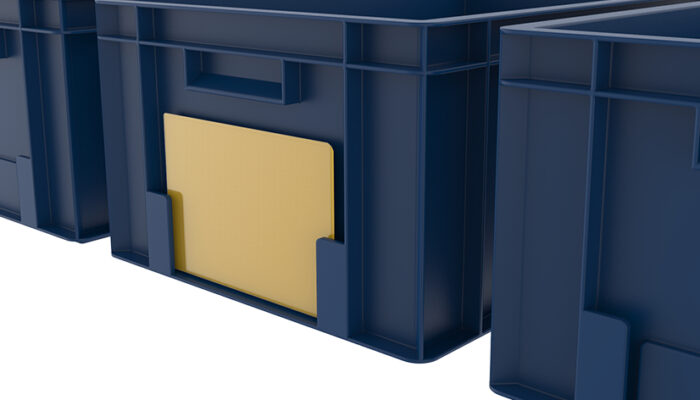 Seitlich offene KANBAN Hülle 200 x 135
