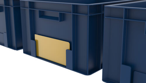 Seitlich offene KANBAN Hülle 200 x 85
