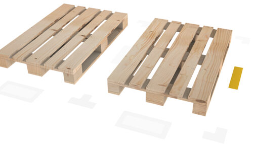 Bodenmarkierung I-Form 75