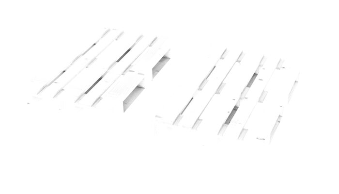 Bodenmarkierung I-Form 100