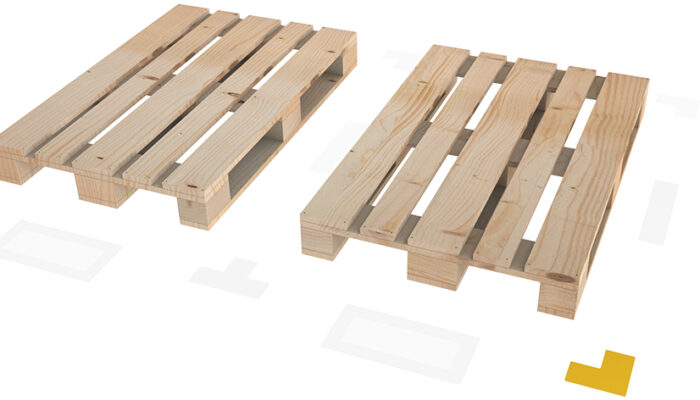 Bodenmarkierung L-Form 75