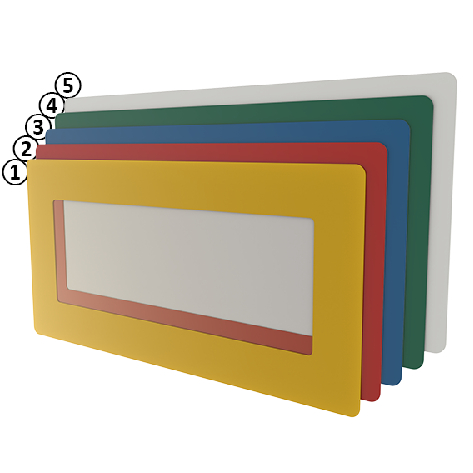 Bodenfenster 1/2 DIN A4 quer